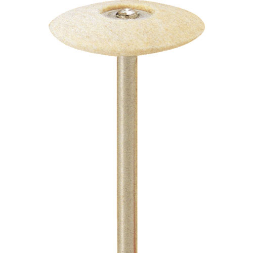 ヤナセ　フェルト軸付ホイール　ソロバン型　２０ｘ５ｘ３＿