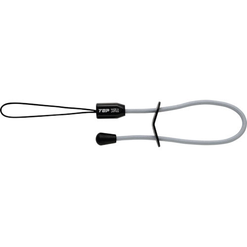 ＴＯＰ　ゴム製セーフティストラップ（グレー）＿
