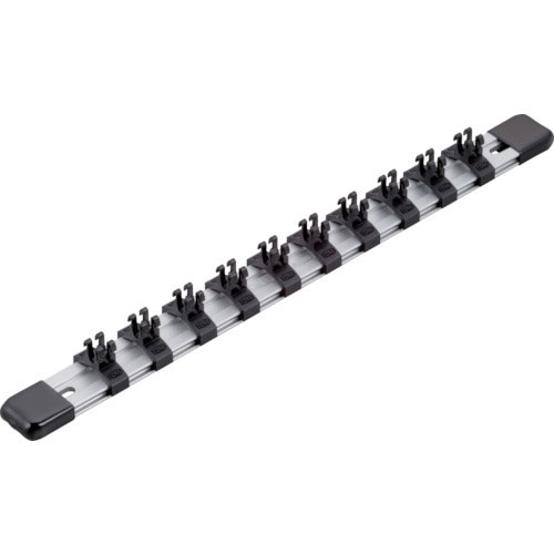ＴＯＮＥ　ソケットホルダー（アルミタイプ）　差込角９．５ｍｍ　差込数１０　全長３００ｍｍ＿