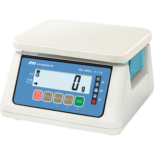 Ａ＆Ｄ　Ａ＆Ｄ　防塵・防水はかりワイヤレス通信モデル　ＳＨ－６０００ＡＷＰ－ＢＴ＿