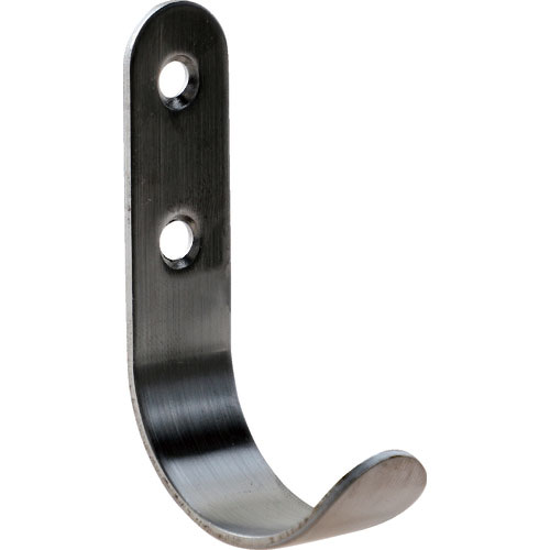 ＴＲＵＳＣＯ　小判Ｊ型フック　ＳＵＳ　ヘア－ライン　６２ｍｍ＿