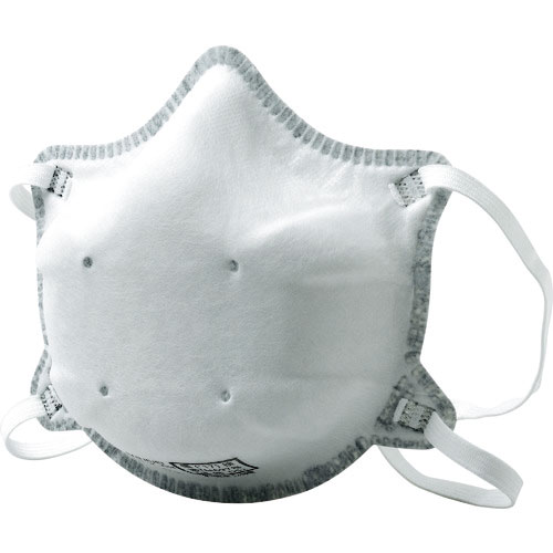 ミドリ安全　使い捨て防じんマスク　ＳＨ８０２２Ｃ　ＤＳ２／Ｎ９５　活性炭　オーバーヘッド１０枚入＿