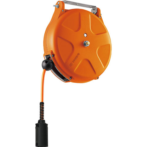 ＴＲＩＥＮＳ　エアーホースリール　内径６．５ｍｍＸ１０ｍ　オレンジ＿
