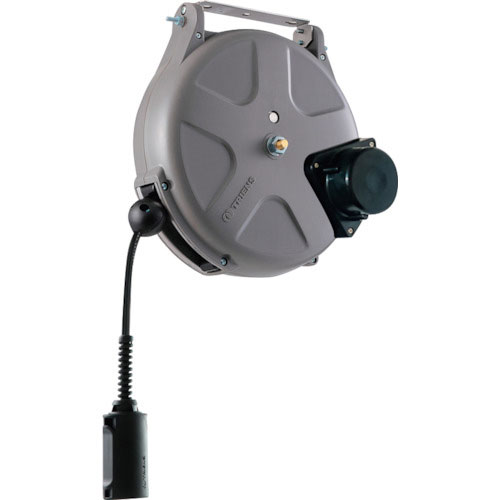 ＴＲＩＥＮＳ　黒ウレタンエアーホースリール　スローモーション　内径６．５ｍｍ×１０ｍ（黒ホース）＿