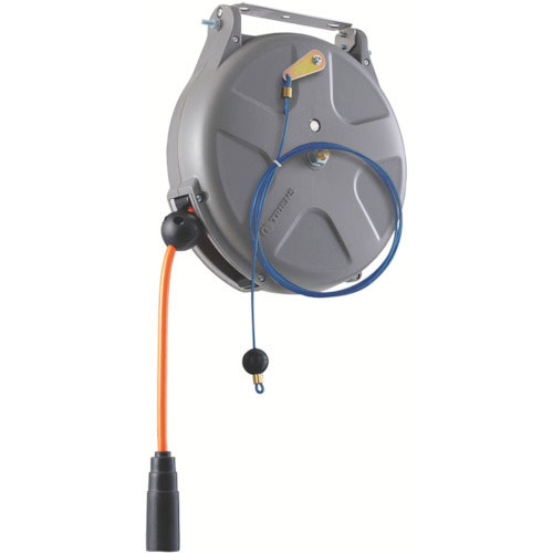 ＴＲＩＥＮＳ　エアーホースリール　内径６．５ｍｍ×１０ｍ　ブレーキ式＿