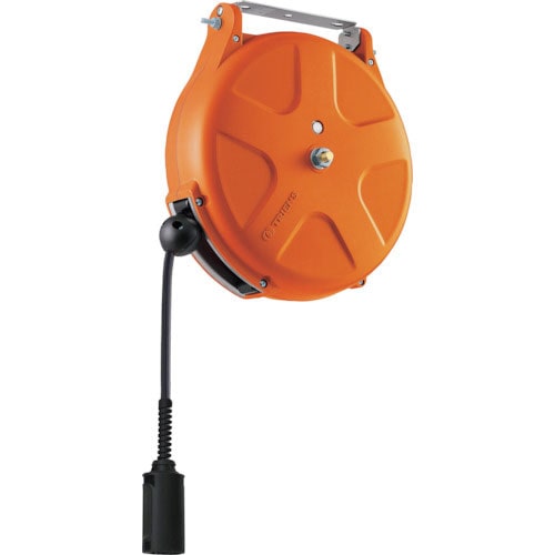 ＴＲＩＥＮＳ　耐火花性ソフトホースリール　内径６．５ｍｍ×１０ｍ　オレンジ＿