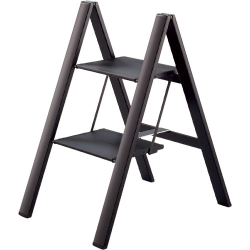 ハセガワ　スリムステップ　２段　ブラック＿