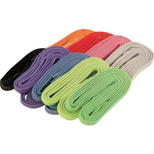 ＴＲＵＳＣＯ　一発判明カラフル靴ひも１２０ｃｍ　９色セット（ゴールドラメ）＿