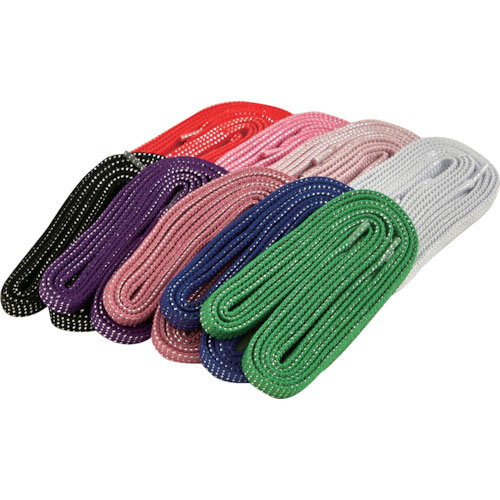 ＴＲＵＳＣＯ　一発判明カラフル靴ひも１２０ｃｍ　９色セット（シルバーラメ）＿