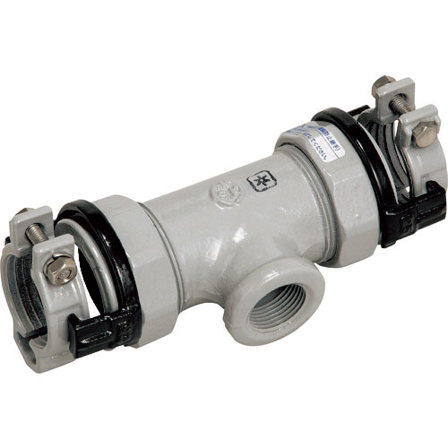 ＳＫカワニシ　ポリエチレン管用継手　ＳＫＸ枝部めねじ付チーズ　Ｐ２５×２５Ａ＿