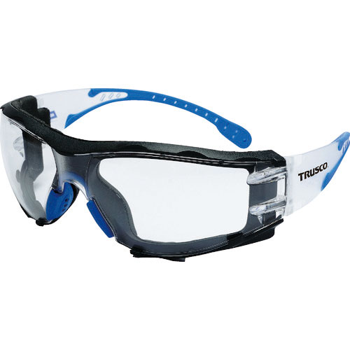 ＴＲＵＳＣＯ　超軽量保護めがね２６ｇ　密着防塵フレーム付きクリアレンズ　収納袋付＿