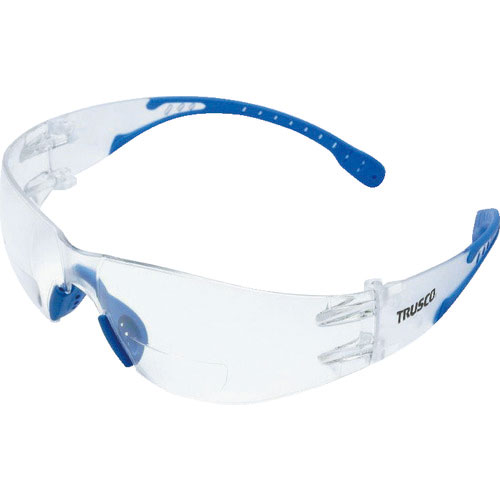 ＴＲＵＳＣＯ　超軽量保護めがね１９ｇ　ルーペ付きレンズ（＋２．５）　収納袋付＿