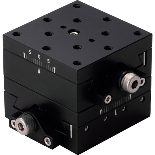 ミラック　ＸＹ軸ステージ　セルフロックステージ　４０Ｘ４０　＿