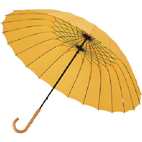 ｍａｂｕ　超軽量２４本骨傘　江戸　山吹＿