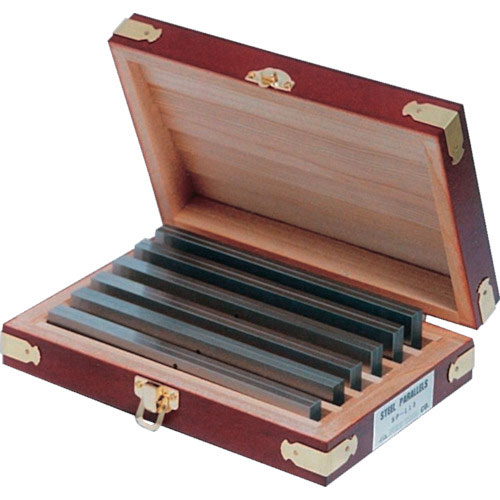 フジ　精密スチールパラレル　厚４．６　高３２～４２　長１５０ｍｍ　６組セット＿