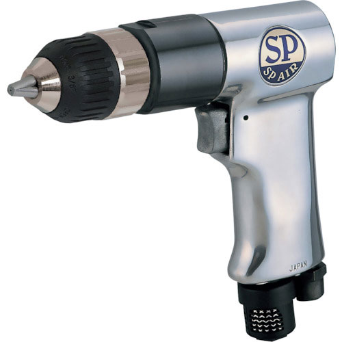 ＳＰ　エアードリル（キーレスチャック）　サイレンサー付　ＳＰ－１５２２ＫＬ＿