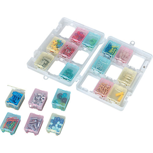 デンサン　スケルトンパーツケース＿