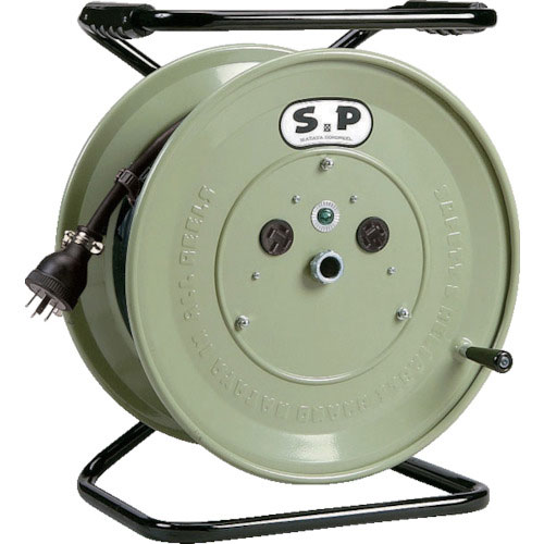 ハタヤ　大型コードリール　三相２００Ｖ接地付　３０Ａ　５．５ＳＱ　２０ｍ＿