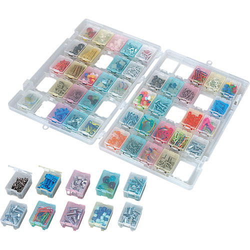 デンサン　スケルトンパーツケース＿