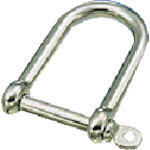水本　ステンレス　ロングワイドシャックル　長さ６４ｍｍ内幅３２ｍｍ＿