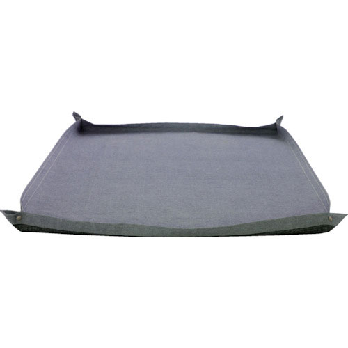 ＴＲＵＳＣＯ　スパッタシートアルファー　グレー　１号　９２０Ｘ９２０　四隅ドットボタン付き＿