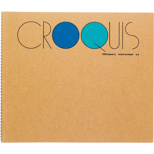 マルマン　ノート　クロッキー　白クロッキー２１２×２４２　Ｓサイズ＿