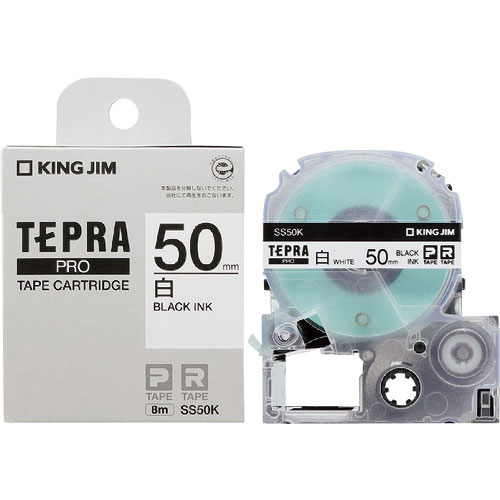 キングジム　ＰＲＯテ－プカ－トリッジ・白ラベル＿
