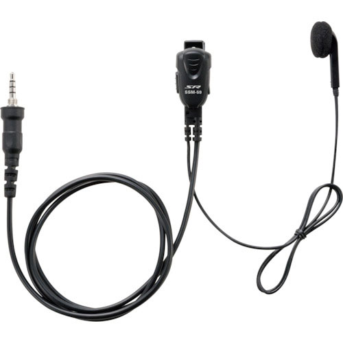 八重洲無線　小型タイピンマイク＆イヤホン（オープンエアー型）＿