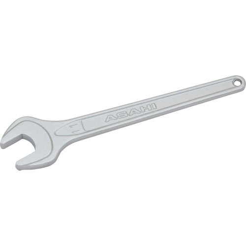 ＡＳＨ　丸形片口スパナ強力タイプＪＩＳＨ（クロムめっき）１１ｍｍ＿