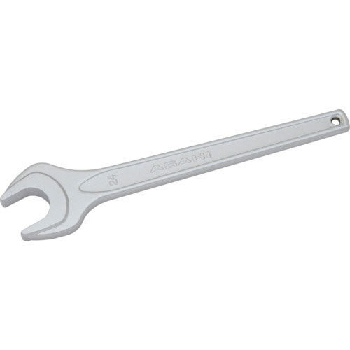 ＡＳＨ　丸形片口スパナ強力タイプＪＩＳＨ（クロムめっき）２４ｍｍ＿