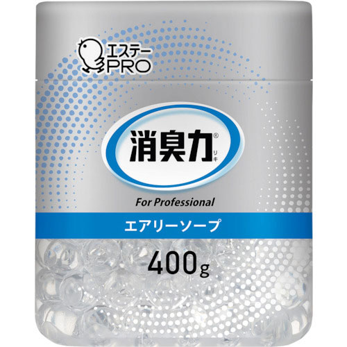エステー　１３０２５　Ｇ消臭力　ビーズタイプ本体　４００ｇ　エアリーソープ＿