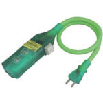 日動　セーフティータップ　過負荷保護専用（１５Ａ）　０．５ｍ＿