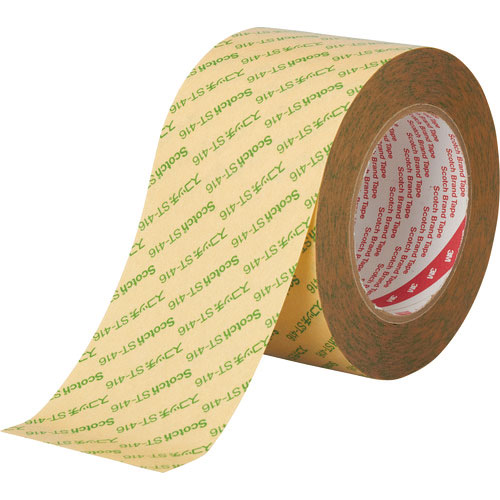 ３Ｍ　ポリエステル基材両面粘着テープ　ＳＴ－４１６Ｐ　７５ｍｍｘ３０ｍ＿