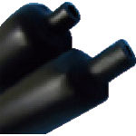 ＴＲＵＳＣＯ　熱収縮チューブ６：１　収縮前内径３３．０ｍｍ　長さ１ｍ＿