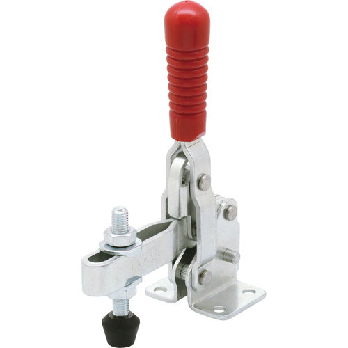 ＳＴ－ＳＭＩＴＨ　下方押え型トグルクランプ　立型トグルクランプ　垂直ハンドル　フランジベース　締圧力＿