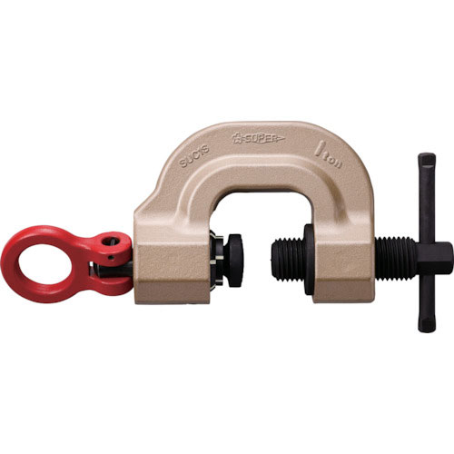 スーパー　ねじ式クランプ　スクリューカムクランプ　吊クランプ引張治具兼用型（スイベルタイプツイストカ＿