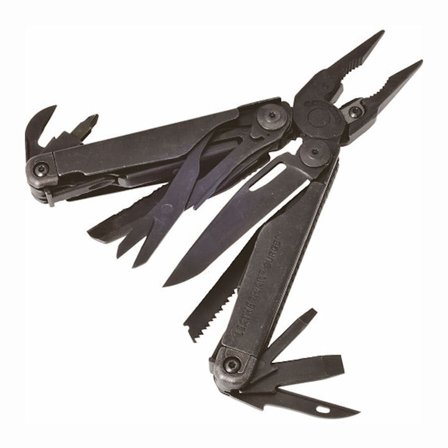 レザーマン　マルチツール　サージ　ブラック　ナイロンケース付き　全長１１５ｍｍ＿