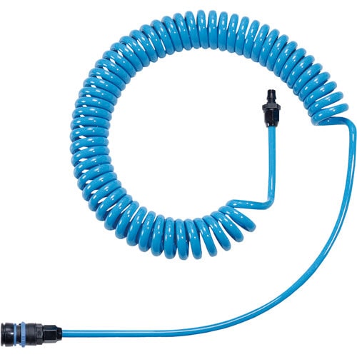 ジョプラックス　コイルホース　青　有効６Ｍ＿