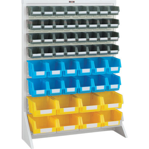 ＴＲＵＳＣＯ　パネルコンテナラック　９１０Ｘ３２０ＸＨ１２４０　小Ｘ３２　中Ｘ１２　大Ｘ８付＿