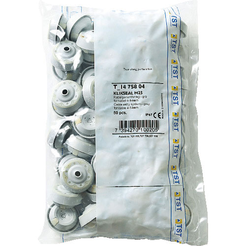 スガツネ工業　（２１００３９６１６）　Ｔ－１４７５８０４－Ｐ５０　防水・防塵グロメット　ライトグレー＿