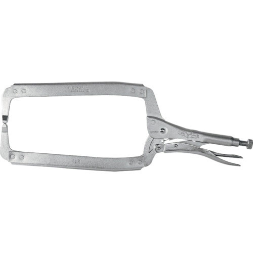 ＩＲＷＩＮ　グリッププライヤー　ロッキングＣクランプ　１８Ｒ　全長４５７ｍｍ＿