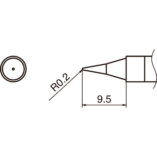 白光　こて先　Ｉ型＿