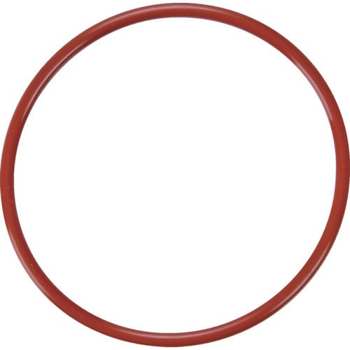 ＴＲＵＳＣＯ　Ｏリング　４Ｃ　Ｇ－５５（２個入）　赤シリコンゴム（固定用）＿