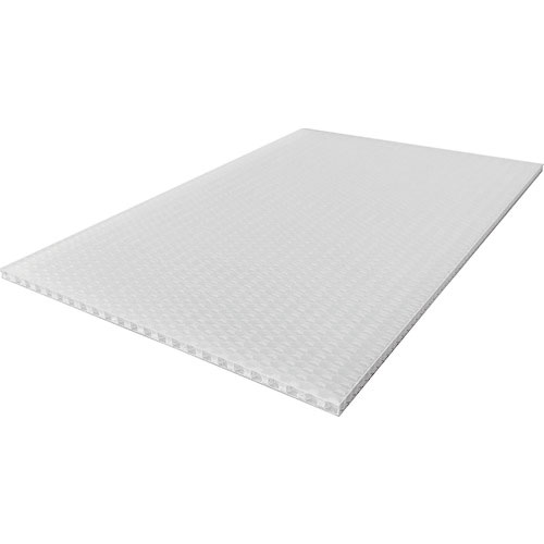 リス　テクセル５ｍｍ樹脂板　６３３７４９　ＴＥＣＣＥＬＬ樹脂製中空ナチュラル９００Ｘ９００＿