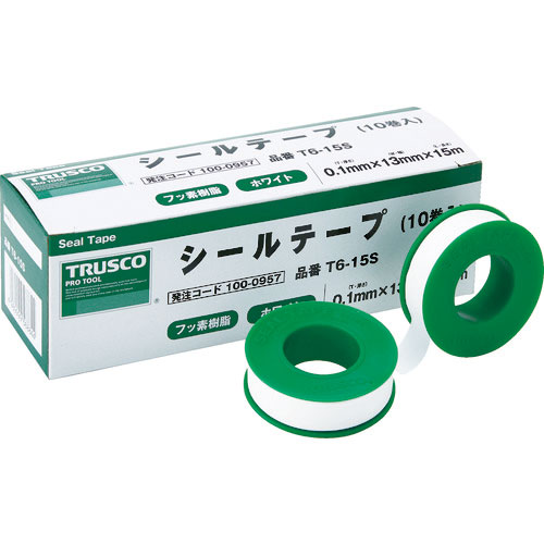 ＴＲＵＳＣＯ　シールテープ　１３ｍｍＸ５ｍ＿