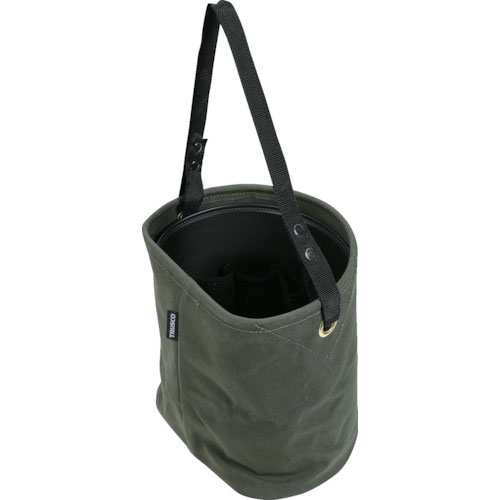 ＴＲＵＳＣＯ　Ｄ型電工バケツ　Ｗ３６２ＸＤ３００ＸＨ３５０　ＯＤ色＿