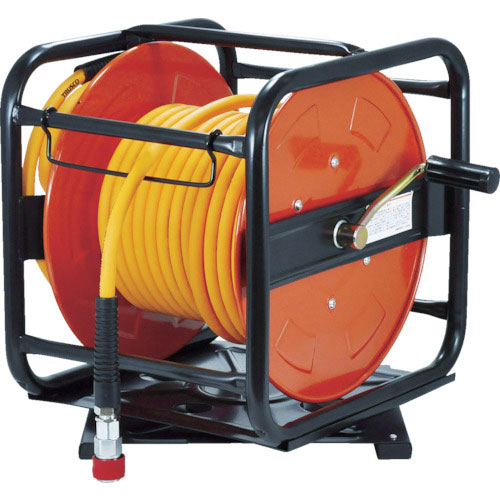 ＴＲＵＳＣＯ　Ｂ型エアーリール　ワンタッチカップリング付　８．５Ｘ１２．５ｍｍ　３０ｍ巻＿