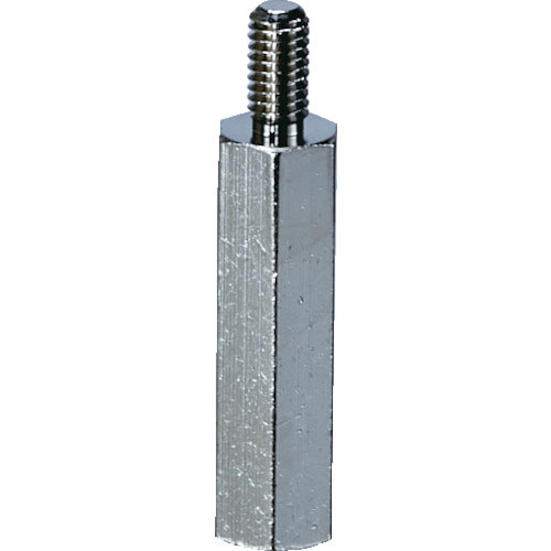 ＴＲＵＳＣＯ　六角サポーター　黄銅　オスーメス　Ｍ３ＸＬ２５　１０個入＿