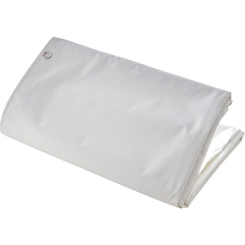 ＴＲＵＳＣＯ　白防炎シート３．６Ｘ５．４（目付３５０Ｇ）＿