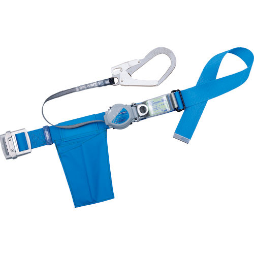 ツヨロン　胴ベルト型墜落制止用器具　ＴＢ－ＴＲＬ－５９３　ツーウェイリトラ　アルミ軽量タイプ　青　Ｍ＿